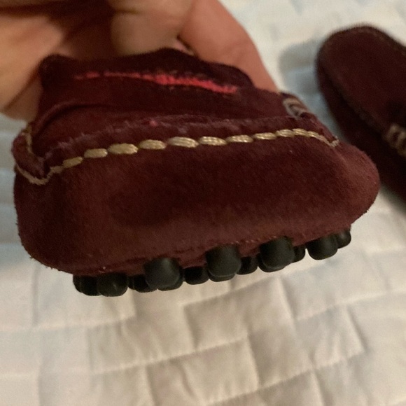 Manolo blahnik driving loafers in deep burgundy - Picture 3 of 12